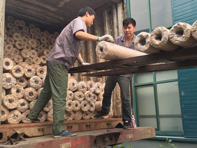 stainless steel wire mesh packing and loading