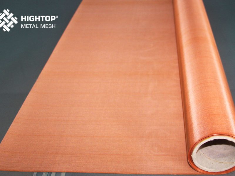 Copper wire mesh roll